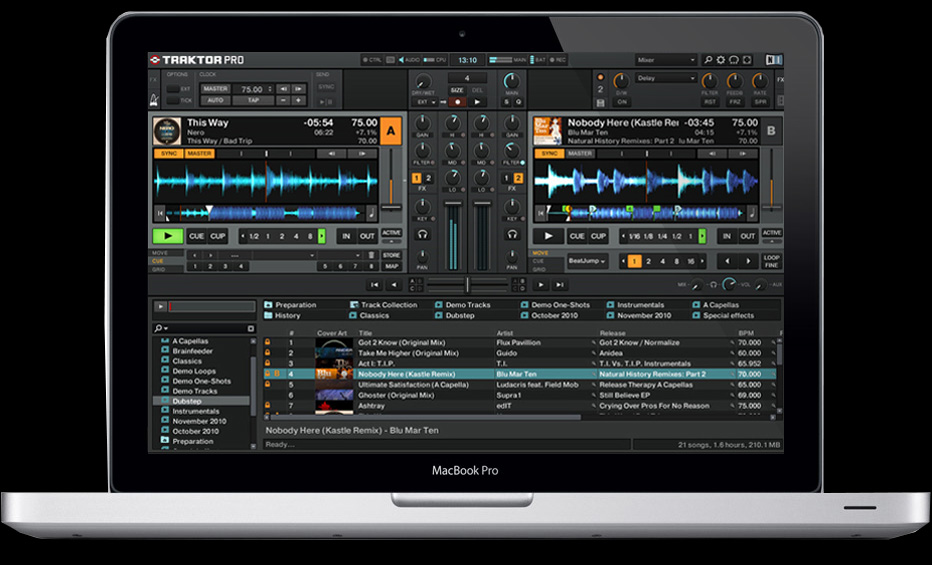 Macbook Pro con Traktor