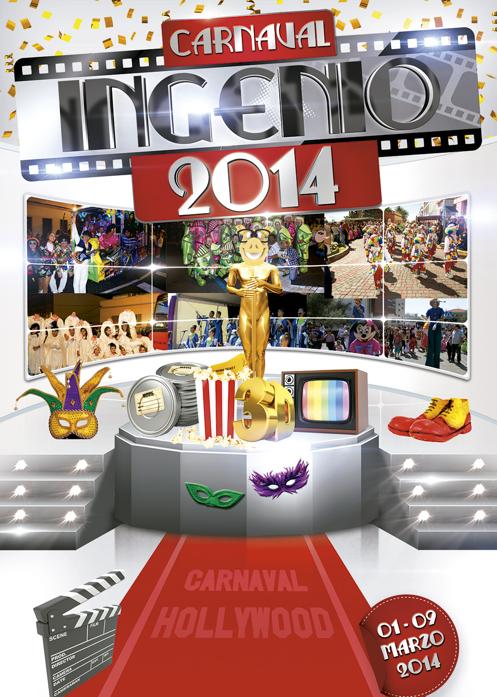 Promo Carnaval de Ingenio Hollywood 2014
