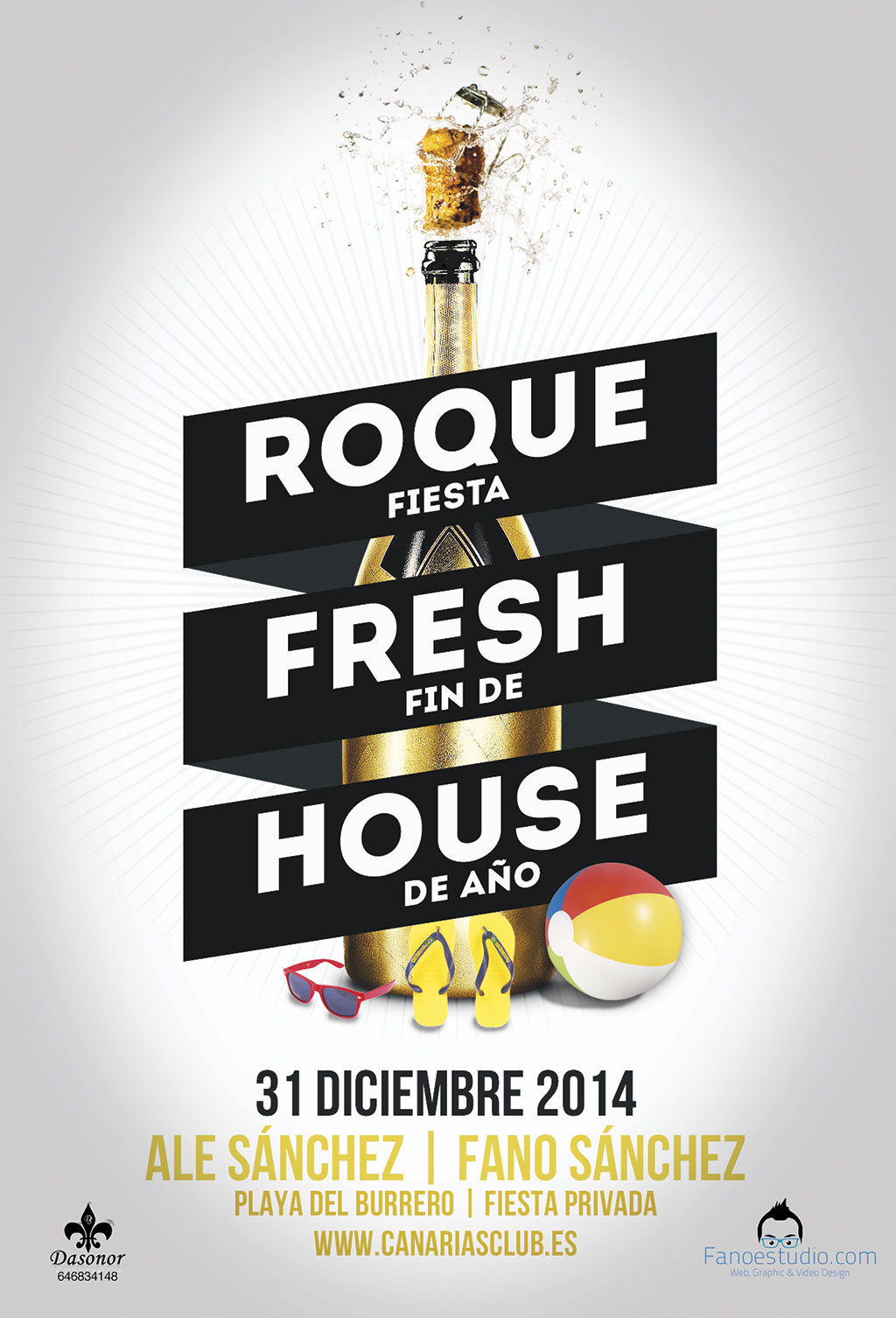 Fiesta Fin de Año Roque Fresh House 2014