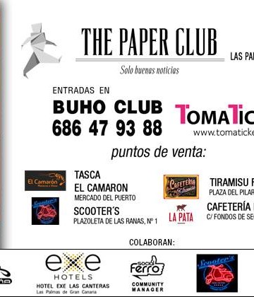 Concierto Pablo López en The Paper Club
