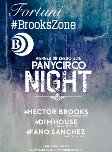 PanYCircoNight #BrooksZone 8 Enero