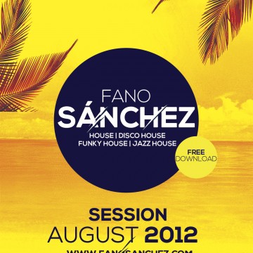 Fano Sánchez – Session August 2012