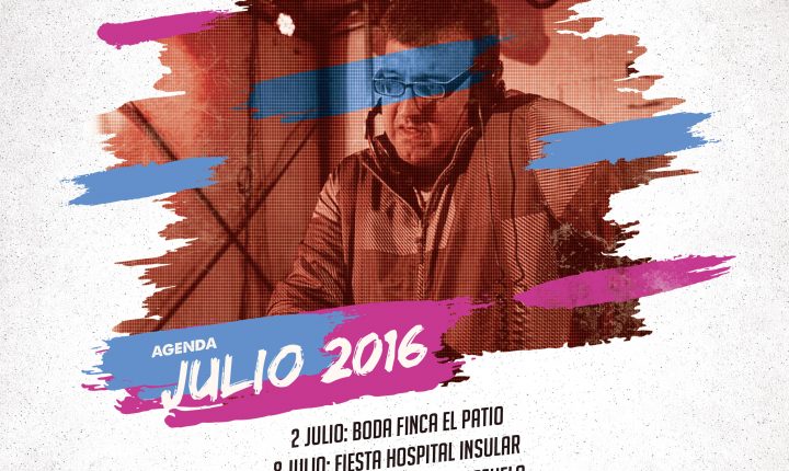 Fano Sánchez – Agenda Julio 2016