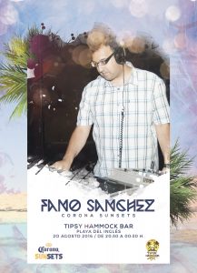 Cartel-Fano-Sanchez---Corona-Sunsets-Playa-del-Ingles-20-Agosto-2016-web