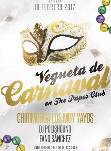 The Paper Club 18 Febrero