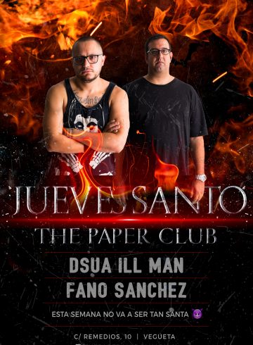 The Paper Club 13 Abril