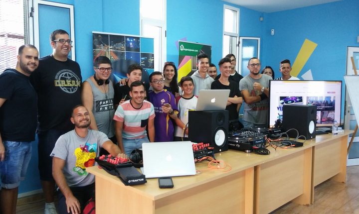 Fotos Visiones DJ en el Espacio Creativo Ingeniojoven Abril 2017