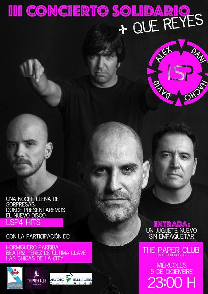 Los Salvapantallas The Paper Club 5 Diciembre 2018