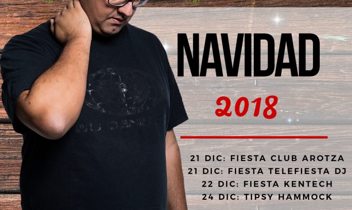 Fano Sánchez – Agenda 3ª Semana Diciembre Navidad 2018