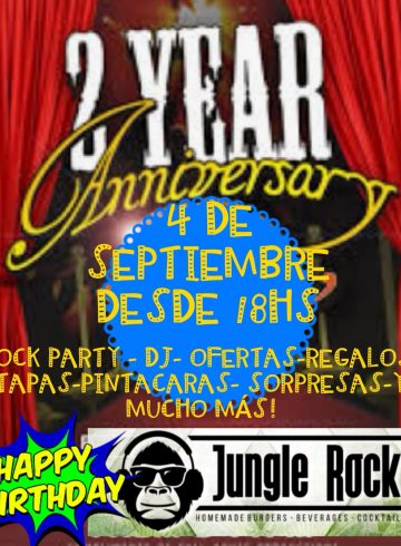 Jungle Rock 4 Septiembre