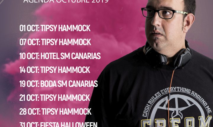 Fano Sánchez – Agenda Octubre 2019