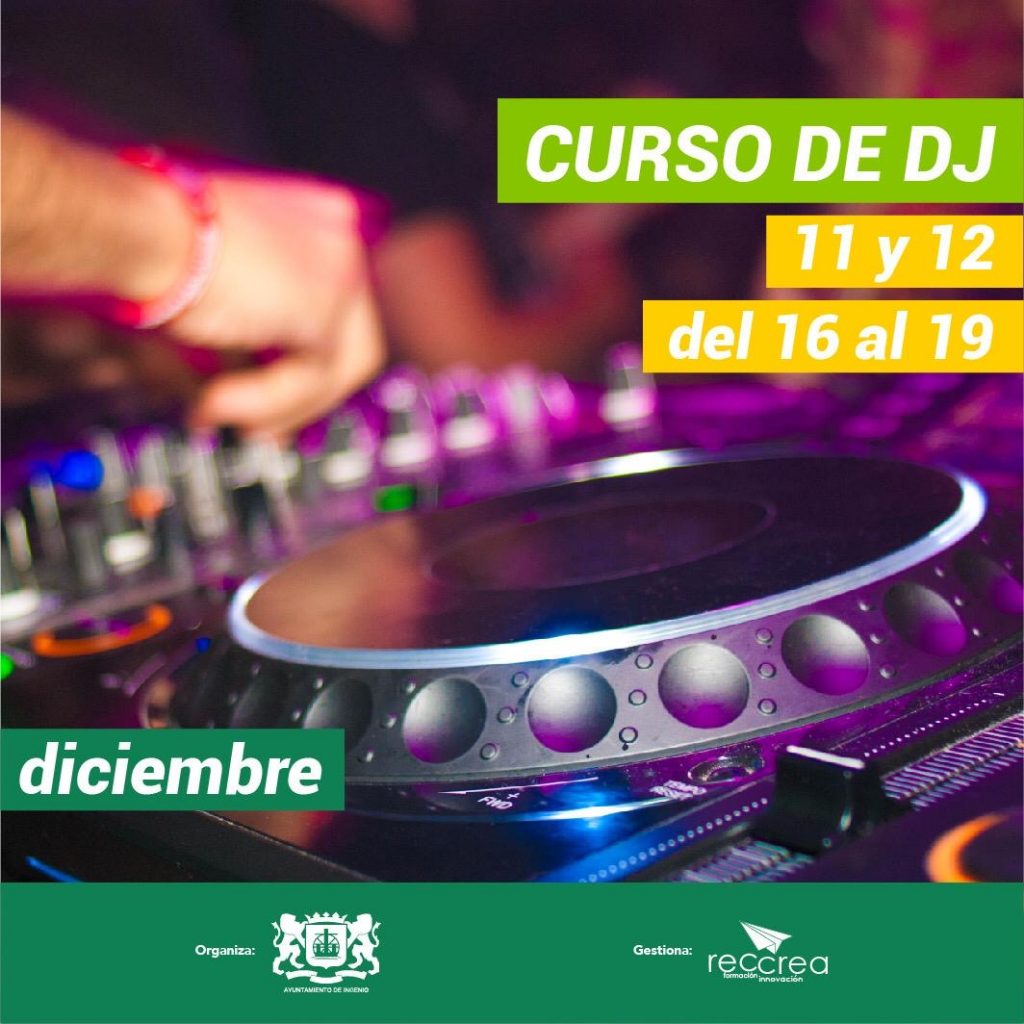 Taller DJ Ingeniojoven Diciembre 2019