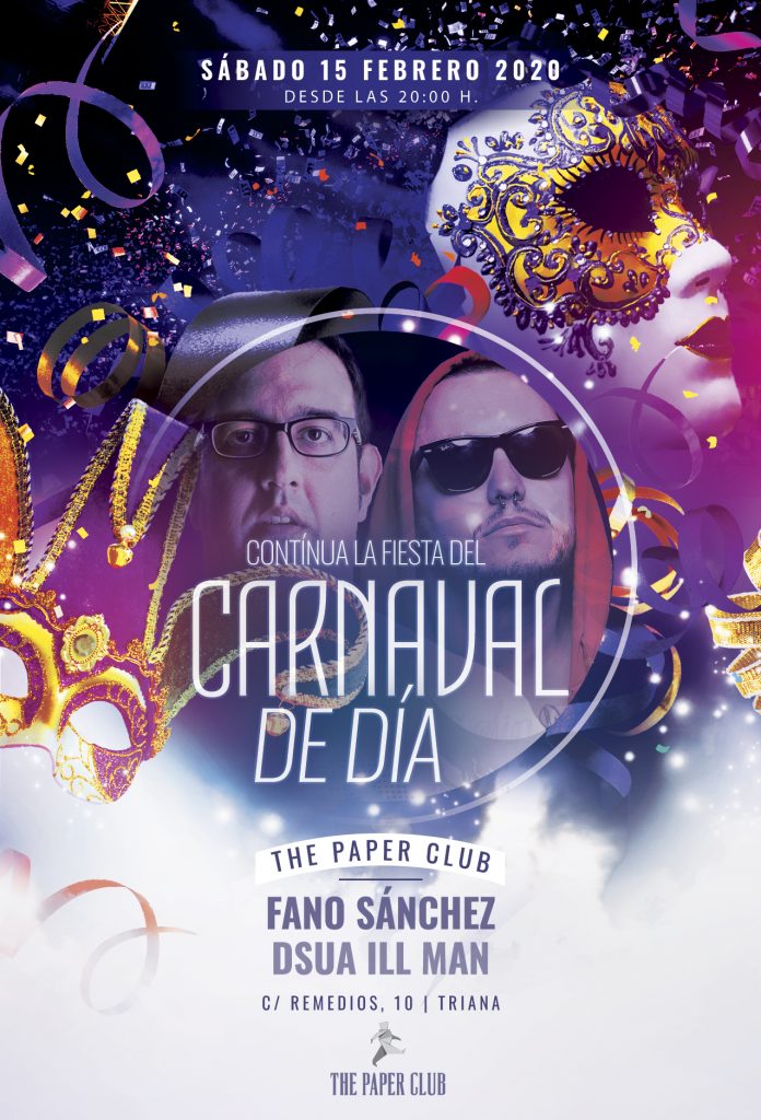 Cartel-Carnaval-de-Dia-The-Paper-Club-Febrero-2020-web