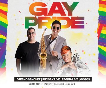 Fano Sánchez y Riki Sax Gay Pride Maspalomas 2022