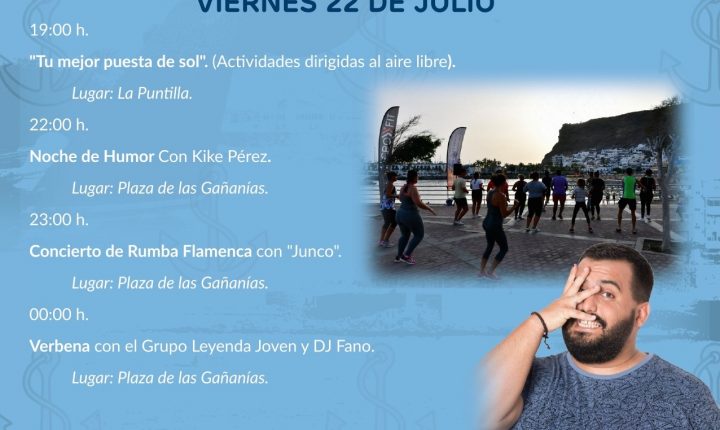 Fano Sánchez – Fiestas Del Carmen Playa de Mogán 2022