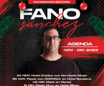 Fano Sánchez – Agenda Noviembre y Diciembre 2023