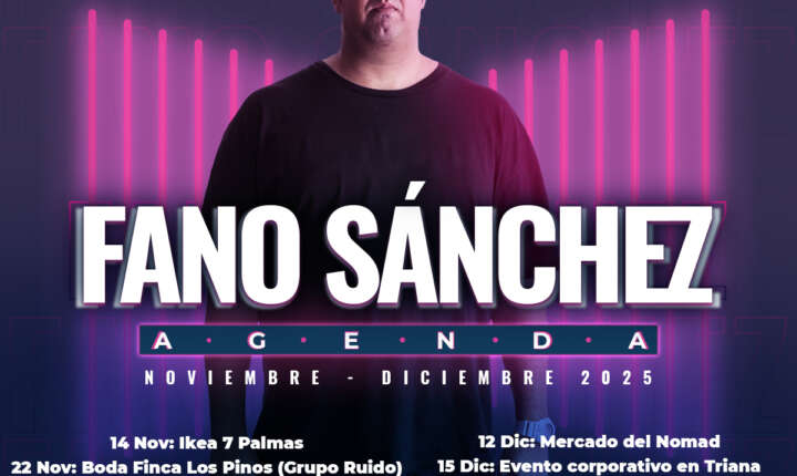 Agenda Fano Sánchez – Noviembre y Diciembre 2025