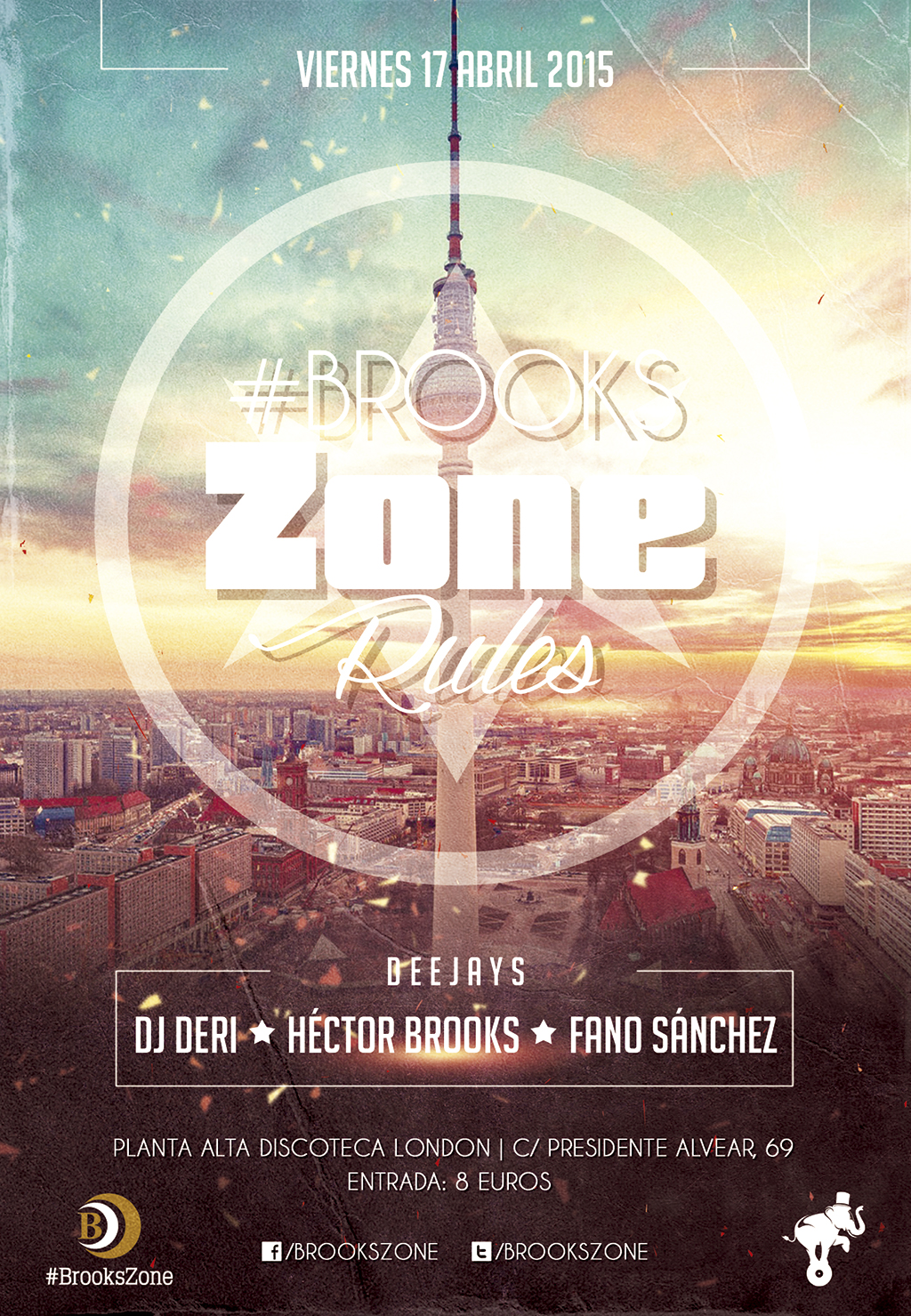 Fiesta #BrooksZone Rules 17 Abril 2015