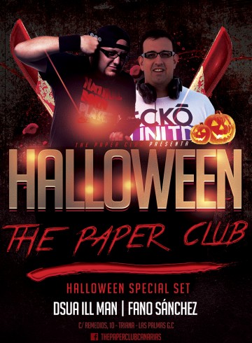Halloween The Paper Club 31 Octubre