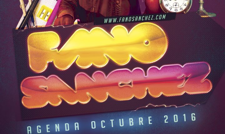 Fano Sánchez – Agenda Octubre 2016