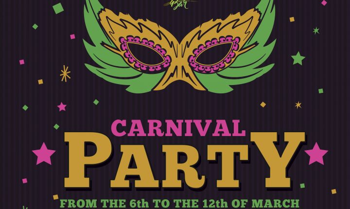 Carnival Party en Tipsy Hammock Bar
