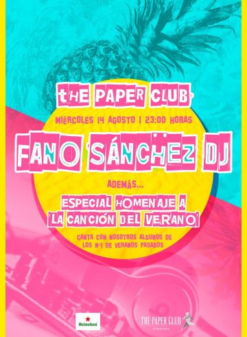 The Paper Club 14 Agosto
